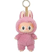 DANDOGHH Cartoon keychain, doll pendant, modern home decoration, collectible keychain, decorative accessory (Pink)