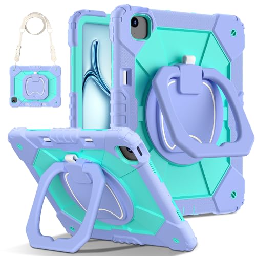 Anti-choc étui iPad Air 13 M4 protège la tablette des chutes d'enfants