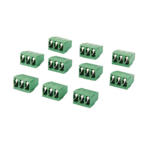 Bnf® 4x10pcs 3Pin Plug-in Terminal Block DG128 Screw KF128-3P Pitch 5.08MM 300V/10A Business & Industrial | Electrical & Test Equipment | Other Electrical & Test Equip.-image-49
