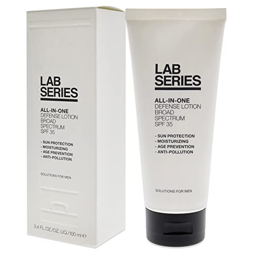 Lab Series All-In-One Defense Lotion SPF 35 For Men 3.4 oz Lotion, 100.55 ml (Pack of 1) - Image 4