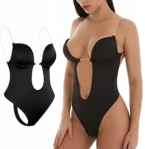 Ronronner Sujetador Moldeador Sin Espalda para Mujer, Body Ajustable para Vestido de Fiesta, Lencería Nupcial