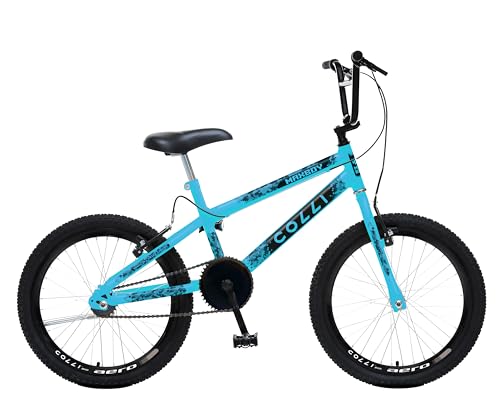 Colli Bike, Bicicleta Max Boy CROSS, Aro 20 S/M 36 Raias, Freios V-Brake Nylon, Descanso Lateral, Aro 20, Roda Livre 1V 18D, Guidão Cross/BMX