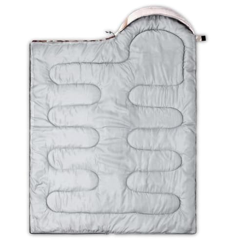 Image of QOOMO Ball Flower Camping Sleeping Bags,3 Season Warm & Cool Weather,Lightweight,Waterproof Sleeping Bags for Adults & Kids,Traveling,and Outdoors,Camping Gear Equipment