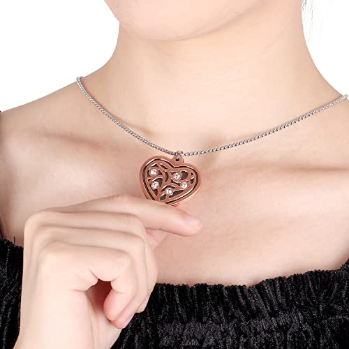 The North Ring Pure Copper Pendant Necklace For Women Crystal Pendant Magnetic Therapy Relief Arthritis And Carpal Tunnel Migraine Cervical Spine #TOP6