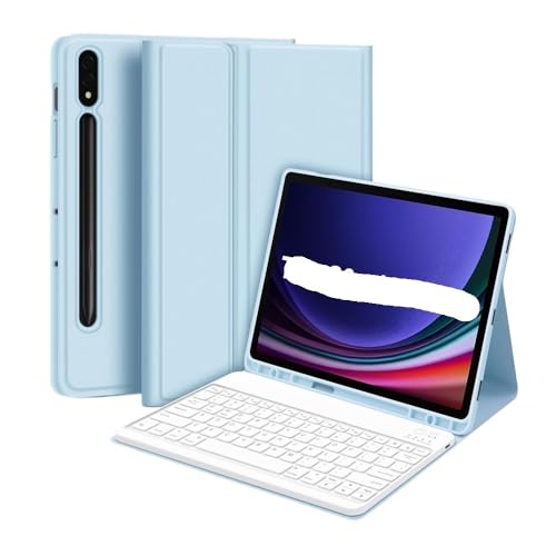 Housse rigide antichoc Galaxy Tab S8 Plus avec clavier magnétique