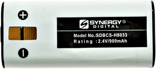 Miniatura 4 de Synergy Digital Batería de grabadora, compatible con Olympus DS-5000 Recorder, (Ni-MH, 2.4 V, 900 mAh), ultra alta capacidad, repuesto para batería