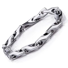 Silver Plated over Tungsten Bracelet