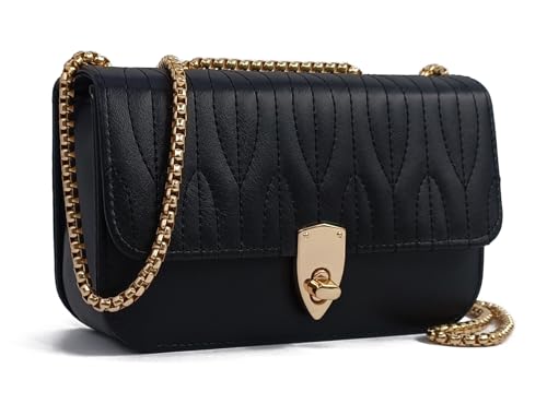 PORT&LOTUS Mini Shoulder Bag for Women PU Leather Small Bags
