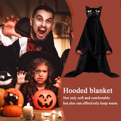 Châle doux chaud couverture sweat à capuche pour lutter contre le froid
