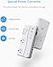 BESTEK Universal Travel Adapter Pure Sine Wave 220V to 110V Voltage Converter with 4 USB(1 PD35W) Charging and UK/AU/US/EU Worldwide Plug Adapter