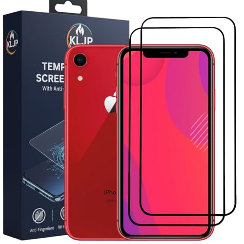 Image of Military-Grade Gorilla Tempered Glass For iPhone 11 / iPhone XR With Installation Kit | Edge to Edge Coverage | Black (Pack Of 2)