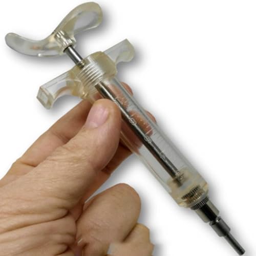 Jeringa Profesional para dosificar sistemas de endoterapia a presión como Ynjec Go Picudo Rojo, Xilemax o Procesionaria del Pino | Soporta Gran Presión | Reutilizable | 10 ml | Nexum Market