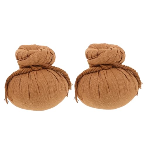 iplusmile 2 piezas Bolsa Térmica Natural para Compresas Calientes Unidades Bolas de Masaje de Moxa Chinas para Spa Masaje Corporal y Relajación Muscular