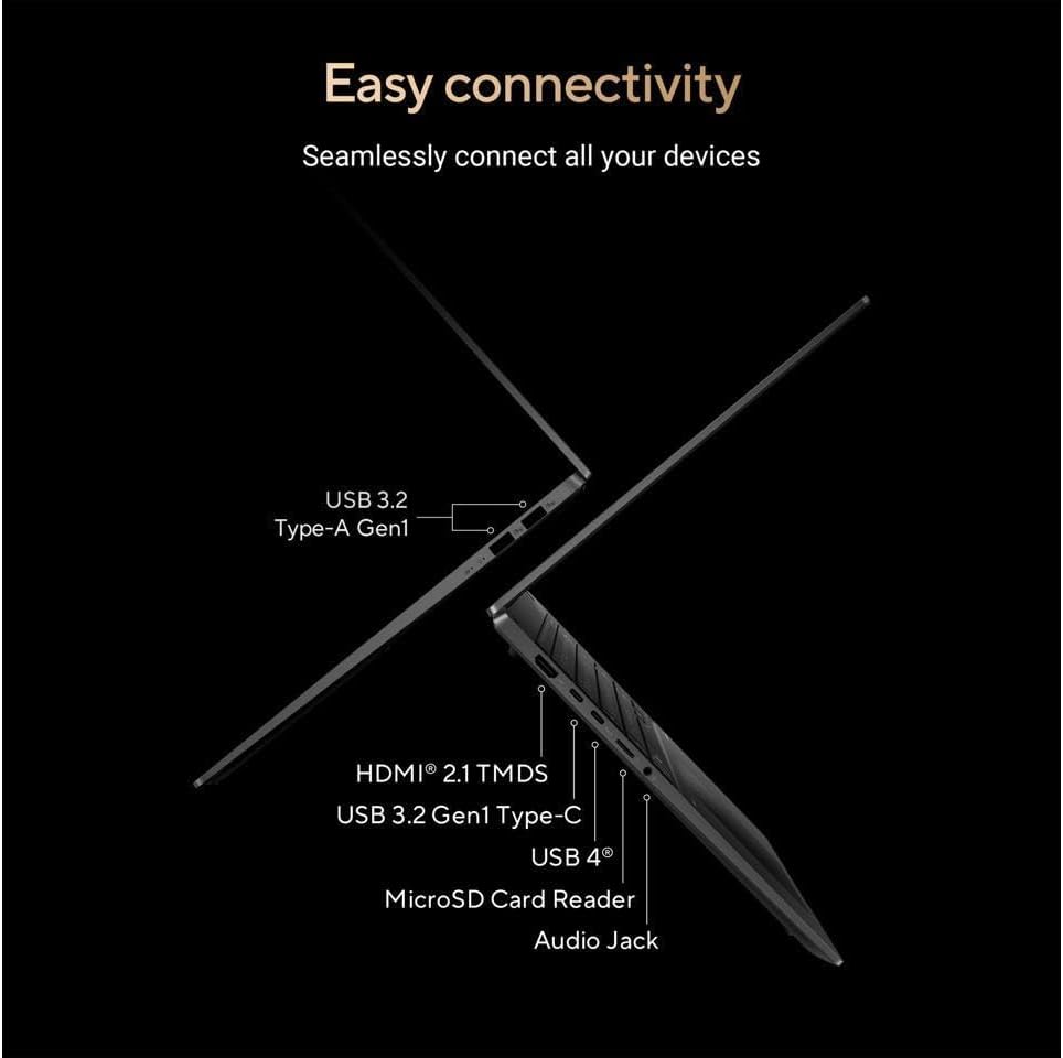 ASUS Vivobook S 15 Personal Laptop, 2025, 15.6" 2880x1620 OLED, AMD-12 Core Ryzen AI 9 HX 370, 32GB LPDDR5, 1TB SSD, Win11 Home, RGB Backlit KB, Wi-Fi 6E, BT 5.3, 1080p FHD IR Camera, Neutral Black