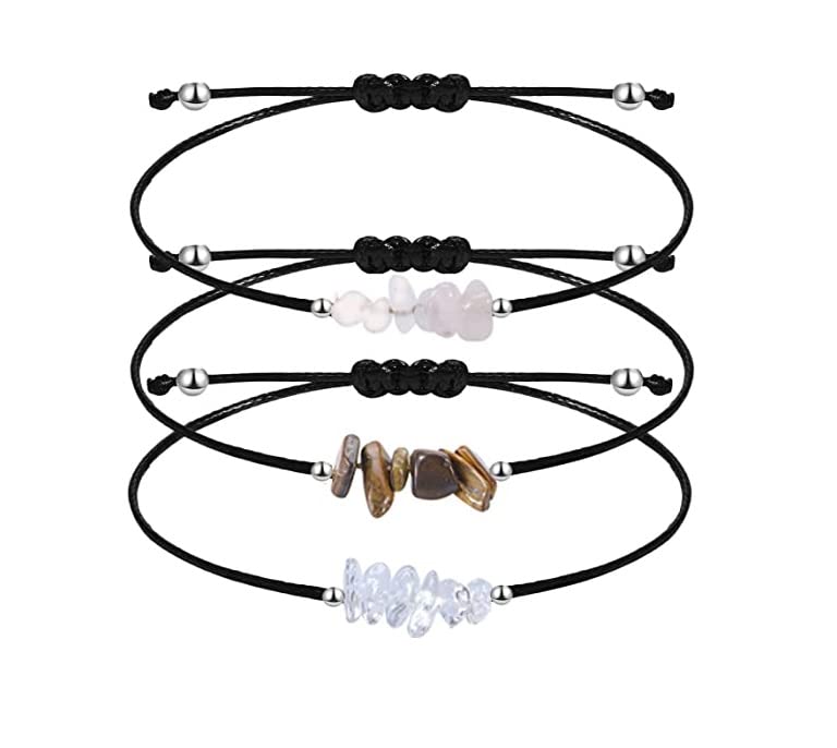 See full amazon price history chart for ASTROGHAR Set Of 3 Natural Rose Quartz Tiger Eye Clear Quartz Chips Thread Crystals Bracelet For Men And Women ASTROGHAR Set Of 3 Natural Rose Quartz Tiger Eye Clear Quartz Chips Thread Crystals Bracelet For Men And Women (B0BN1W1TVM) Amazon Price History, Amazon Price Tracker