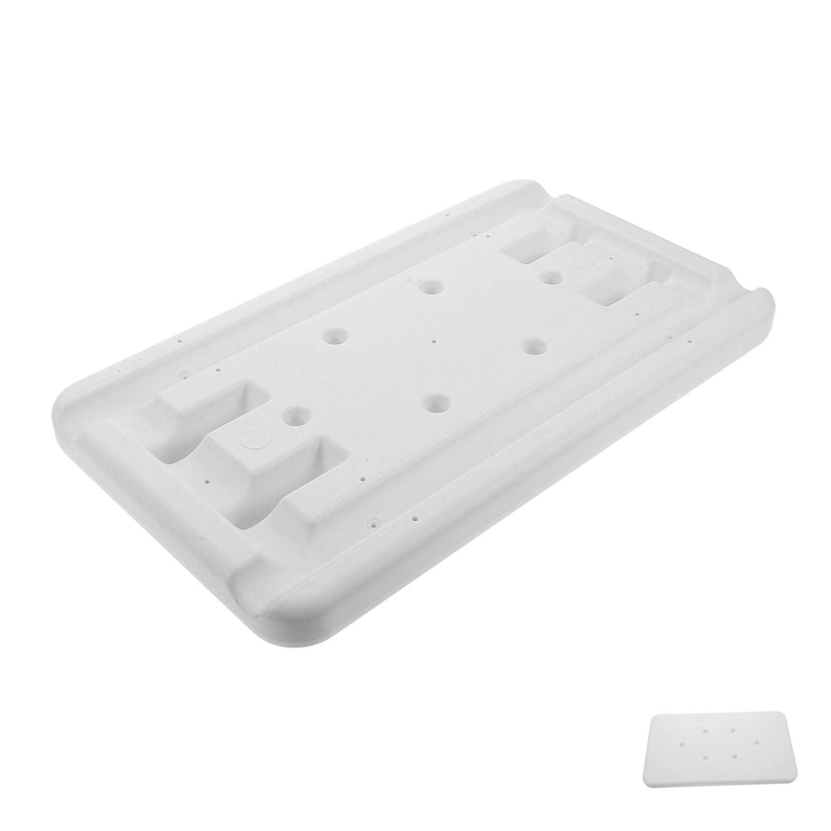 minkissy Chair Replacement Seat Board Bath Seat Board Plastic Seat Shower Cushion Walker Seat Plate Bath Chair Se