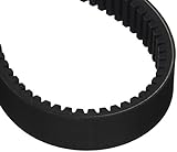 D&D PowerDrive 2J668 Bridgeport Machines Replacement Belt, VS Section, Rubber