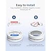 SITERWELL Smoke Detector, 10 Year Product Life Fire Alarm with Magnetic Fastening Kit, Smoke Alarm with Photoelectric Sensor and Low Battery Warning Function for House, UL217 Listed,GS509A,6 Pack