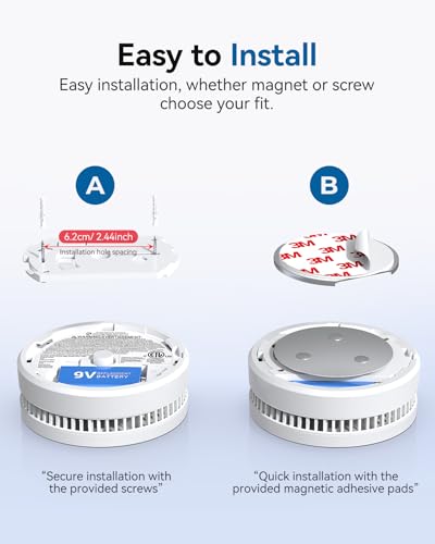 Smart Smoke Alarm WiFi Connected
