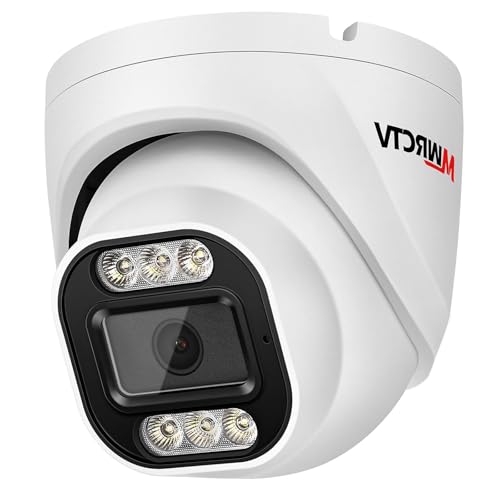MWRCTV 4MP POE Dome Camera,Smart Dual...