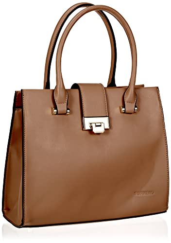 TORRENS Bolsos y Complementos Dos Asas Graus Arena, Bolso DE Mano con ASA Larga Extraible para Mujer, Mediano Cover