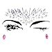 6 Sets Women Mermaid Face Gems Glitter,Rhinestone Rave Festival Face Jewels,Crystals Face Stickers, Eyes Face Body Temporary Tattoos (Mermaid Tail)