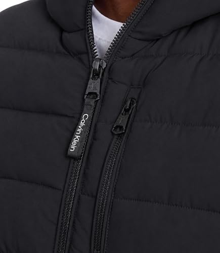 Image of Calvin Klein Men's Lightweight Packable Hooded Puffer Vest