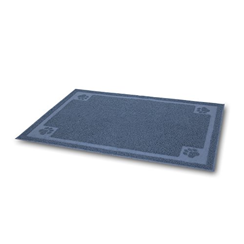 Petmate Litter Catcher Mat, Large, ice blue