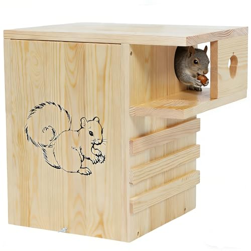 Widened Squirrel House for Outside,...