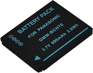 2x Battery+Charger AC/DC Single for DMW-BCH7 DMW-BCH7E DMW-BCH7GK DE-A75 DMC-FP1 FP1A DMC-FP1G FP1GK DMC-FP1H DMC-FP1K DMC-FP1P DMC-FP1R DMC-FP1S DMC-FP2 DMC-FP3 DMC-FT10 DMC-FT10 DMC-TS10 Camera sn1