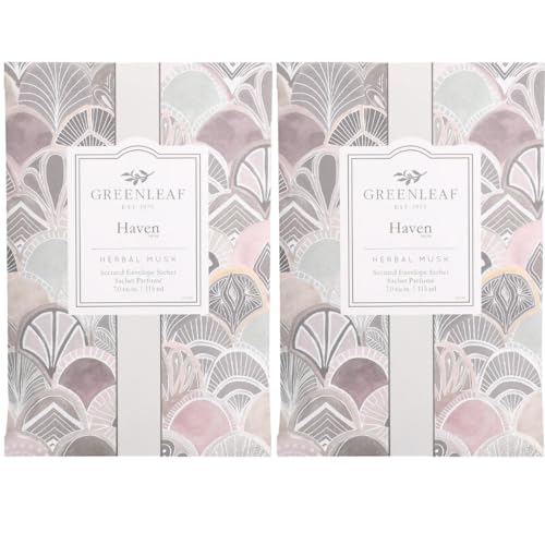 Greenleaf 2 pack of HAVEN Fresh Scented Sachet Bag - Fragrance...