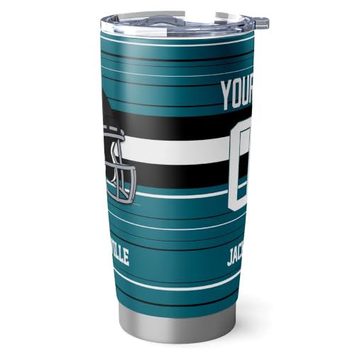 Image of Jacksonville Tumbler 20oz Travel Mug Gifts Custom Name Number