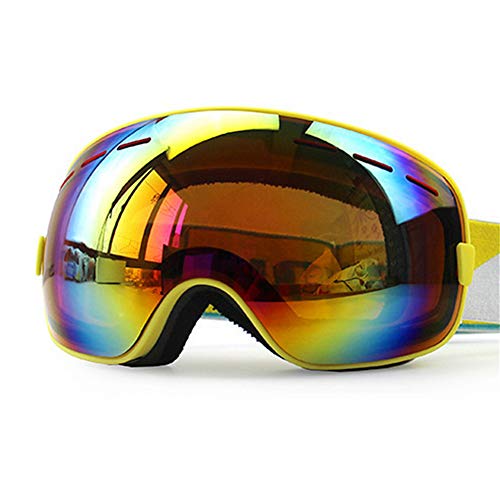 Lunettes de ski pour la myopie avec double écran respirant contre le brouillard
