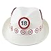 Produktbild Folat 8714572623186 62318 Tribly Party Hut - Verkehrszeichen 18 Jahre, Unisex-Erwachsene, Weiß, Einheitsgröße