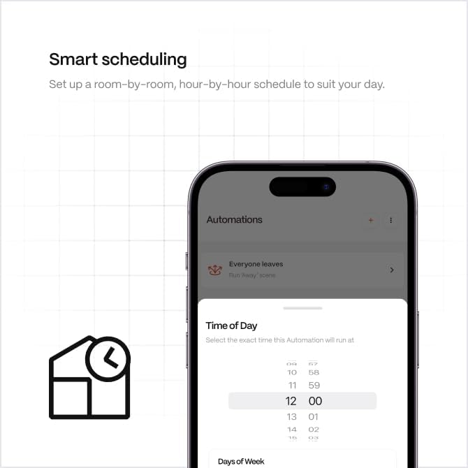 Boldr Klima Smart Thermostat for Air Conditioners, Window A/C, Mini Splits & Heat Pumps - Alexa & Google Home Compatible, WiFi Control App, Energy Saving, Easy DIY Install, Graphite Grey - Image 4