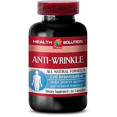 anti wrinkle capsules for face - ANTI-WRINKLE COMPLEX - Skin minerals, Anti-aging supplement, Vitamin E collagen, serum anti wrinkle, alpha lipoic acid, anti wrinkle pills for women, 2 Bot 120 Caps
