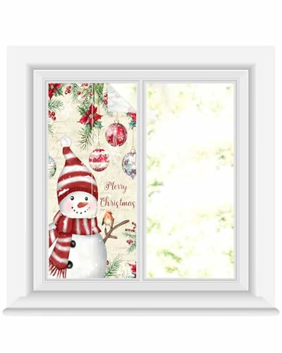 Película decorativa para ventana con diseño vitrales 17.7 x 39.3 in miniatura 1