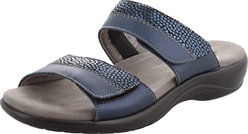 SAS Women's Nudu Leather Slide Sandals #TOP8
