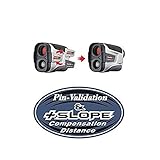 Caddytek Golf Laser Rangefinder with Slope and Pin-Validation Function, Silver (LRF-V2-JOLTSLOPE)