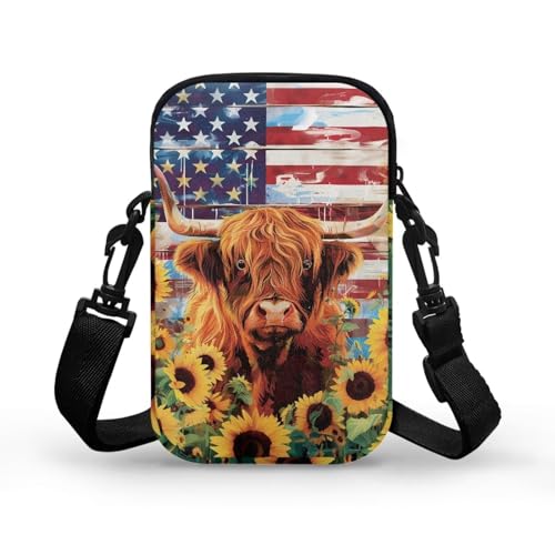 Image of Lightweight Small Crossbody Bags Cell Phone Purses Travel Pouch Shoulder Bag for Women