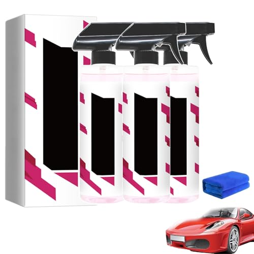 Gloss Dressing for Floor Mats, Plastic Restorer for Cars, Gloss Dressing for Floor Mats, Gloss Dressing for Plastic, Car Interior Cleaner, Non-greasy, Long Lasting Shine (3)