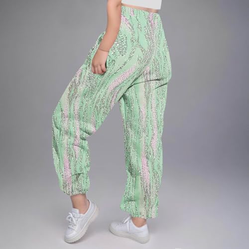 Girls Graphic Print Sweatpants Athletic Drawstring Joggers Cute Track Pants with Pockets for Kids 3-14 Years 5