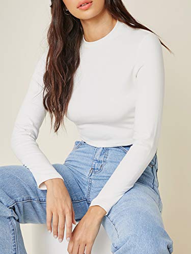 Image of Aahwan Women's 100% Cotton Slim Fit Striped Full Sleeve Crop Top