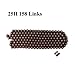 TC-Motor # 25 Chain With Extra 10pcs Spare Master Link For 2 Stroke 43cc 47cc 49cc Mini ATV Quad Dirt Super Pocket Bike (25H Chain 158 Links With Extra 10pcs Master Link)