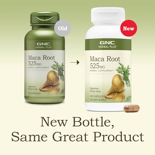 Image of GNC Maca Root Powder - 100 Caplets