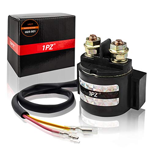 1Pz H25-S01 Premium Starter Solenoid Relay Replacement For Honda Trx250Ex Trx 250 Ex Sportrax 2002 2003 2004 2005 2006 2007 2008 2009 2011 2012 2013 2014 2016 2017 2018 2019 2020 #TOP17
