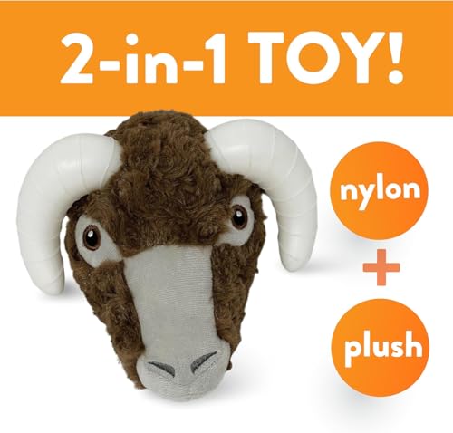 Jouet durable pour chien mâcheur peluche résistante saveur poulet Ram