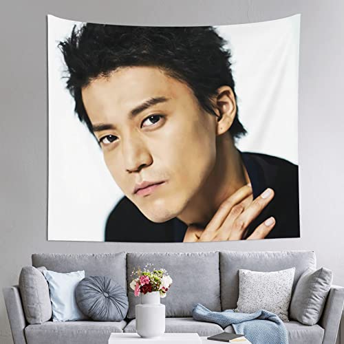 小栗旬4 タペストリー 大判 壁掛け おしゃれ シンプル 壁飾り インテリア 布ポスター パーティー リビング 窓 お部屋 和室 お店 雑貨 個性ギフト 背景布 152*130cm