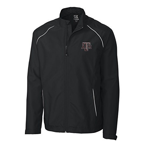 NCAA Texas A&M Aggies Adult Men CB Weathertec Beacon Full Zip Jacket, X-Large, Black