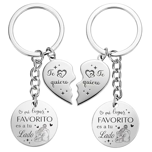 Haishell Llaveros para parejas, regalo para San Valentín para novios, novias, aniversarios y otras ocasiones especiales | Ya disponible en tu tienda friki favorita! En mundofriki.es!